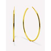 PERFECT Hoop Earrings | 18K Gold Over Sterling Silver