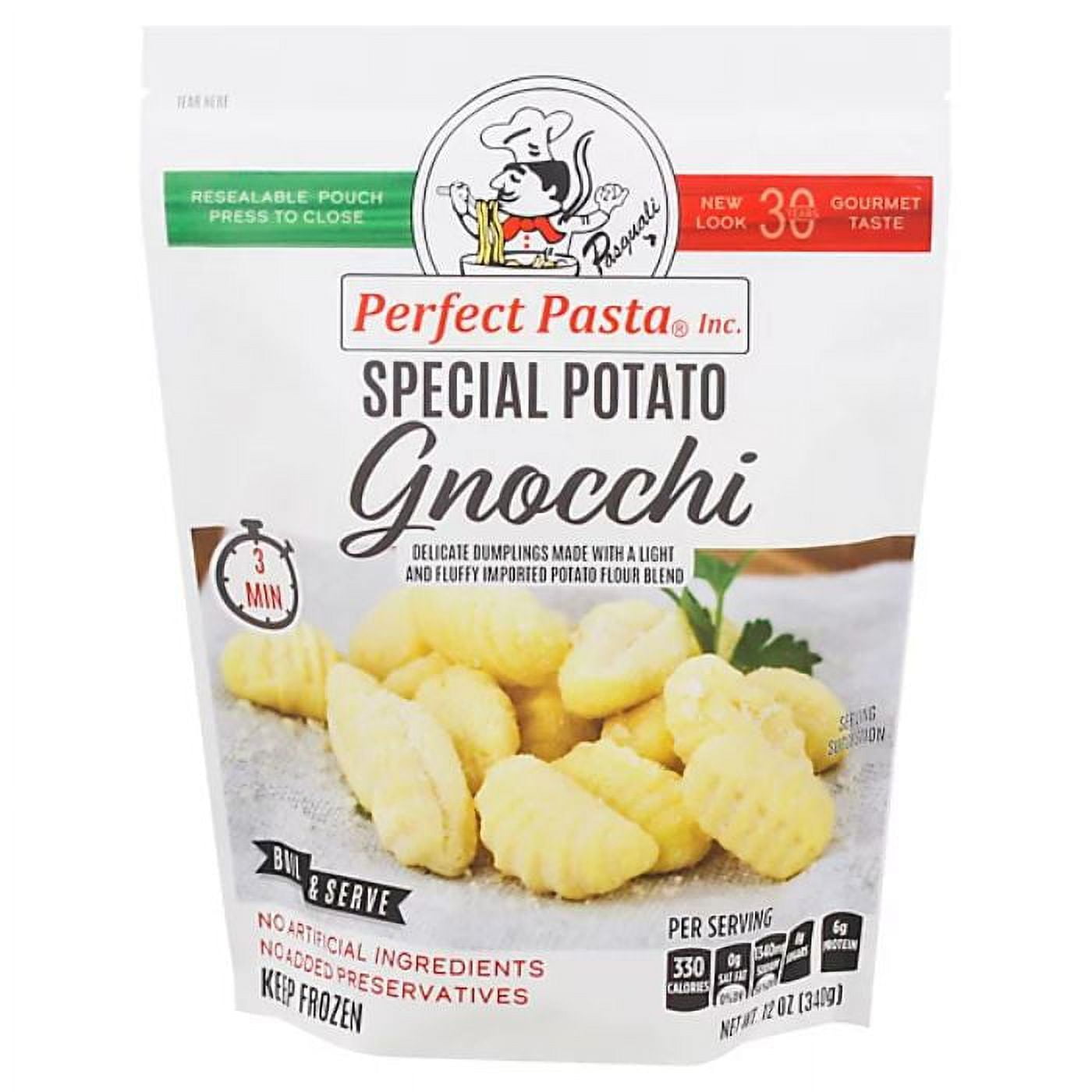 PERFECT PASTA GNOCCHI SPECIAL POTATO 12 OZ Pack of 10