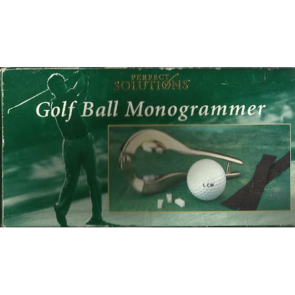 PERFECT SOLUTIONS GOLF BALL MONOGRAMMER