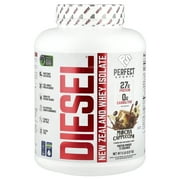 PERFECT Sports Diesel , New Zealand Whey Isolate, Mocha Cappuccino, 5 lb 2.27 kg