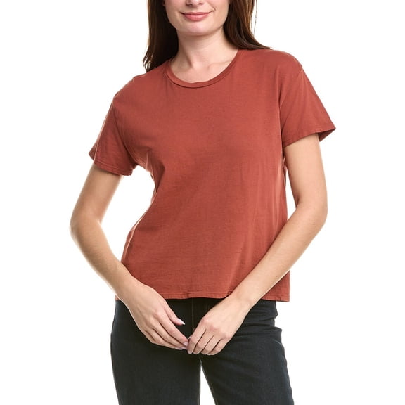 PERFECTWHITETEE womens Boxy T-Shirt, xs, Brown