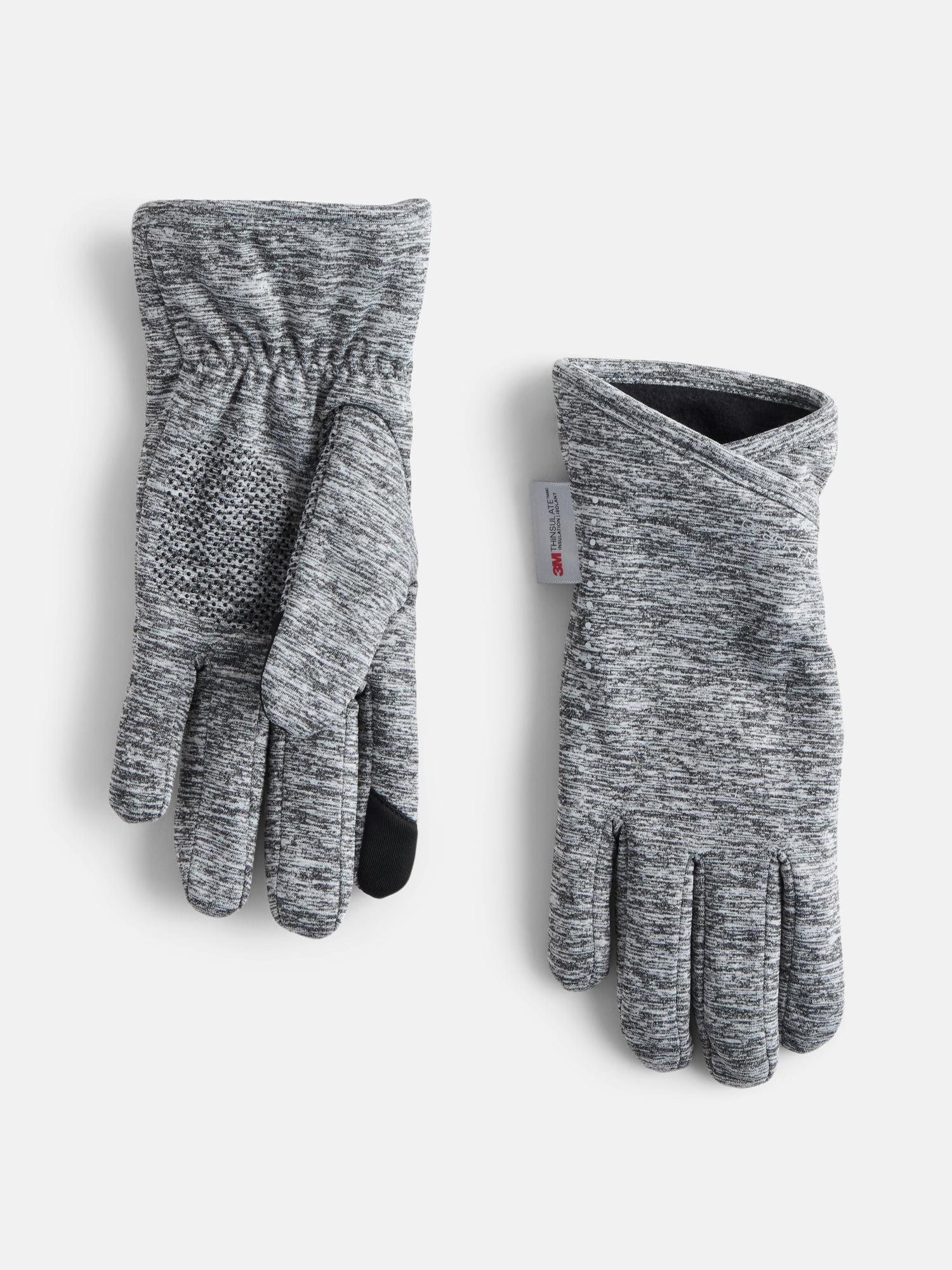Ozark Trail Women's Ski Performance Gloves, Heather Gray, S/M