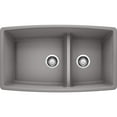 thumbnail image 1 of PERFORMA Medium 1.75 Undermount - Metallic Gray, 1 of 7