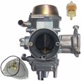thumbnail interactive-video image 1 of JIK Carburetor For Yamaha Rhino 660 (2004-2007) YXR660 UTV - Direct Replacement 1 of 2