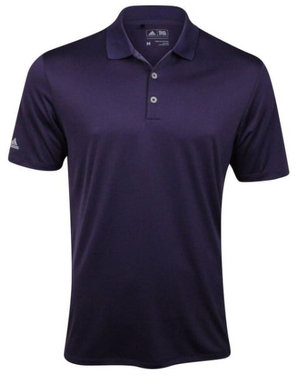 adidas purple golf shirt