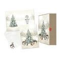 thumbnail image 1 of PERFORMING ARTS BOXED CHRISTMAS CARDS Decorating the Tree Animal Cards with Glitter Embellishment, Full Color Designed Envelopes, Beautiful Keepsake Box (14 coordinating envelopes), 1 of 5