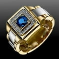 thumbnail image 1 of PERITANG Elegant Bridal Anniversary Gift for Wife Ladies Lightweight High Quality AAA Zircon CZ Ring Elegant Gift With Gift Packaging, 1 of 7