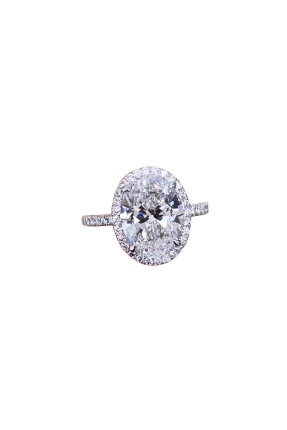 Modern Promise Ring Cocktail For Her Ladies Lightweight Shiny Cubic Zirconia AAA Zircon Ring Ideal Jewelry Gift Gift Box Included