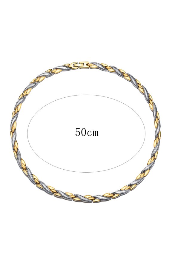 Titanium Steel Necklace Men'S Necklace, Universal Model For Men And Women | Can Also Be Used As A Women'S Necklace, Suitable As A Gift For Parents Or Friends