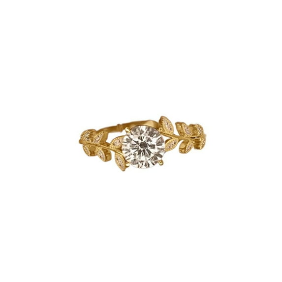 PERITANG With handcrafted details Proposal Promise Ring Gift for Wife For Women Shiny Lightweight CZ AAA Zircon Ring Perfect Present Comes in Elegant Box