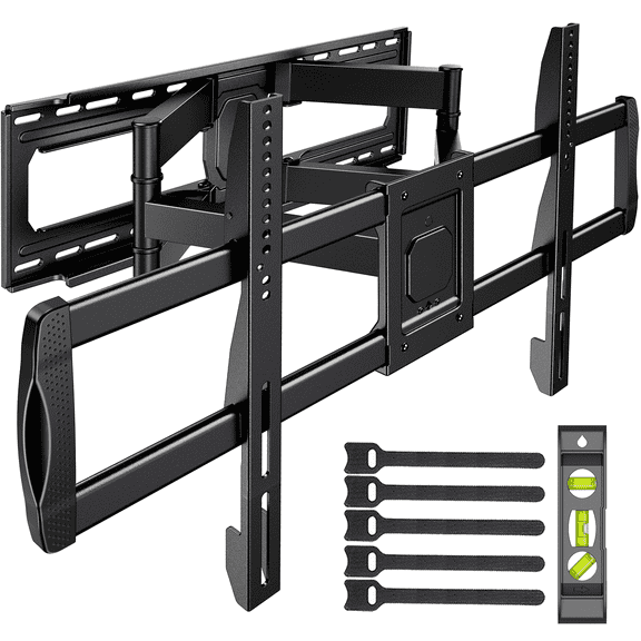 MountFTV Full Motion TV Mount Fits 42-90 in with Swivel, Tilt, Articulating & Extend Max 800x400 mm, Holds up to 150 lbs