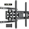 PERLESMITH Full Motion TV Wall Mount for 3265” Flat Curved Screen TVs with Swivel, Tilt
