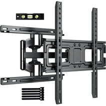 PERLESMITH Full Motion TV Wall Mount  for 32-65” Flat Curved Screen TVs with Swivel, Tilt & Extension Max 400x400, Holds up to 99 lbs