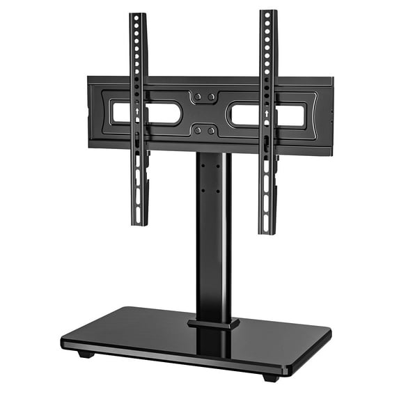 PERLESMITH Universal Swivel TV Stand for 32-60" TV-Height Adjustable Max 400x400, Holds up to 88 lbs