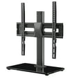 PERLESMITH Universal TV Stand for 3260", Table Top TV Base Max 400x400