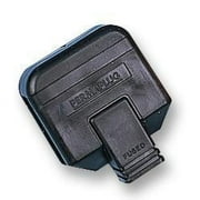 PERMAPLUG - Heavy Duty UK Mains Plug with 13A Fuse, Black