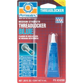 PERMATEX Medium Strength Threadlocker - Pack of 12