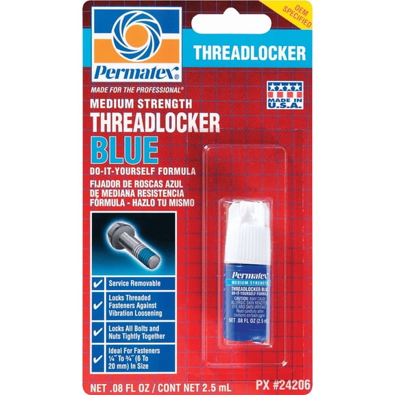 PERMATEX Product - PERMATEX Medium Strength Threadlocker - Pack of 12