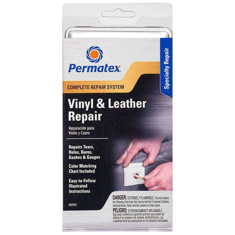 PERMATEX Vinyl and Leather Repair Kit, (4-Piece) - Johnson Hardware &  Furniture