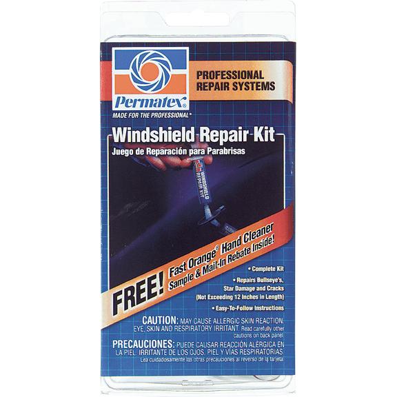 PERMATEX Windshield Repair Kit - Pack of 2 Residential Use, Standard Application