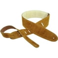 thumbnail image 1 of PERRI'S LEATHERS - 1 Guitar Strap - Adjustable Length - Sheepskin Padding - Natural Beige - DL325S-200, 1 of 3
