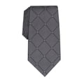 thumbnail image 1 of PERRY ELLIS Mens Gray Geometric Slim Neck Tie, 1 of 2