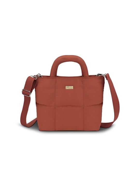 Crossbody Bags for Women, Lightweight Purses for Women, Quilted Puffer Tote Handbags for Daily Use,Shop,Travel