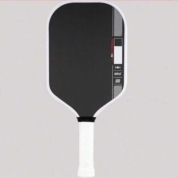 A PERSEUS Carbon Fiber T700 Matte Pickleball Paddle, 16mm Thick Inner Core, TPU Protective Strip,, Professional Competitive Pickleball, Simple Pattern Design,