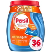 Persil Ultra Pacs Advanced Clean Laundry Detergent, Oxi+Odor Fighter, 36 Count