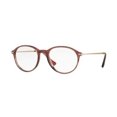 thumbnail image 1 of PERSOL Eyeglasses PO3125V 1054 Striped Cherry 51MM, 1 of 4