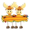 thumbnail image 1 of PERSONALIZED CHRISTMAS ORNAMENTS-MOOSE FAMILY OF 2, 1 of 4