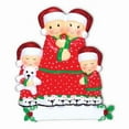 thumbnail image 1 of Pajama Family of 5 Personalized Christmas Ornament Kit, 1 of 4
