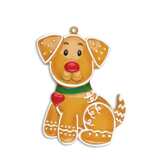 PERSONALIZED CHRISTMAS ORNAMENTS PETS-GINGERBREAD DOG KIT