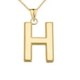 thumbnail image 1 of PERSONALIZED YELLOW GOLD MILGRAIN INITIAL PENDANT NECKLACE, 1 of 1
