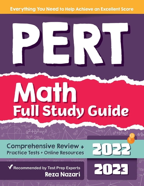Priet Math PERT Math Full Study Guide: Comprehensive Review + Practice Tests ...