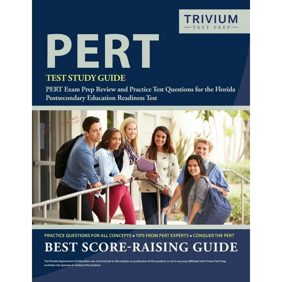 PERT Test Study Guide: PERT Exam Prep Review and Practice Test Questions for the Florida Postsecondary Education Readiness Test (Paperback)