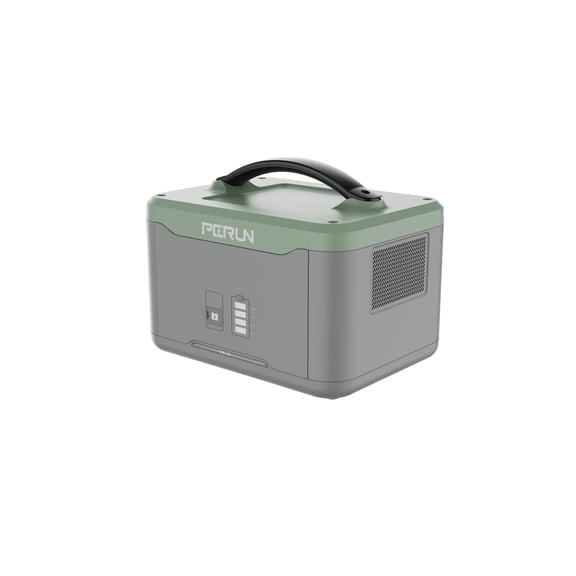 PERUN PB-26 1408Wh Expansion Battery for PERUN PB-22 1500W Power Station, Doubles Capacity to 2816Wh, Auto-Charging & Seamless Switchover, for Home Backup, Camping