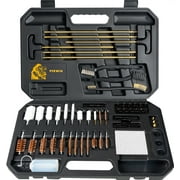 Universal Gun Cleaning Kit, Cleaning Kit with Plastic Jags and Tough Carrying Case for All Caliber Pistol, Rifle, Handgun, Shotgun Hunting, Gun Accessories Gifts for Men