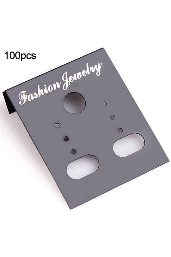 100Pcs Earrings Card Jewelry Packaging Card