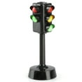 thumbnail image 1 of PERZOE Double-Headed Traffic Light Toy Traffic Safety Education Props Traffic Signal Light Toy, 1 of 8