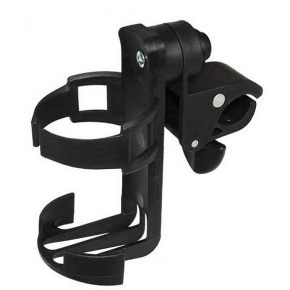 PESSLOK Beverage Cup Holder For Wheelchair Walker Rollator Bike Stroller Black Universal O3P2
