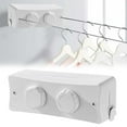 thumbnail image 1 of Retractable Twin Clothesline, Wall Mounted Stainless Steel Clothes Dryer, 6.7 ft, 1 of 8
