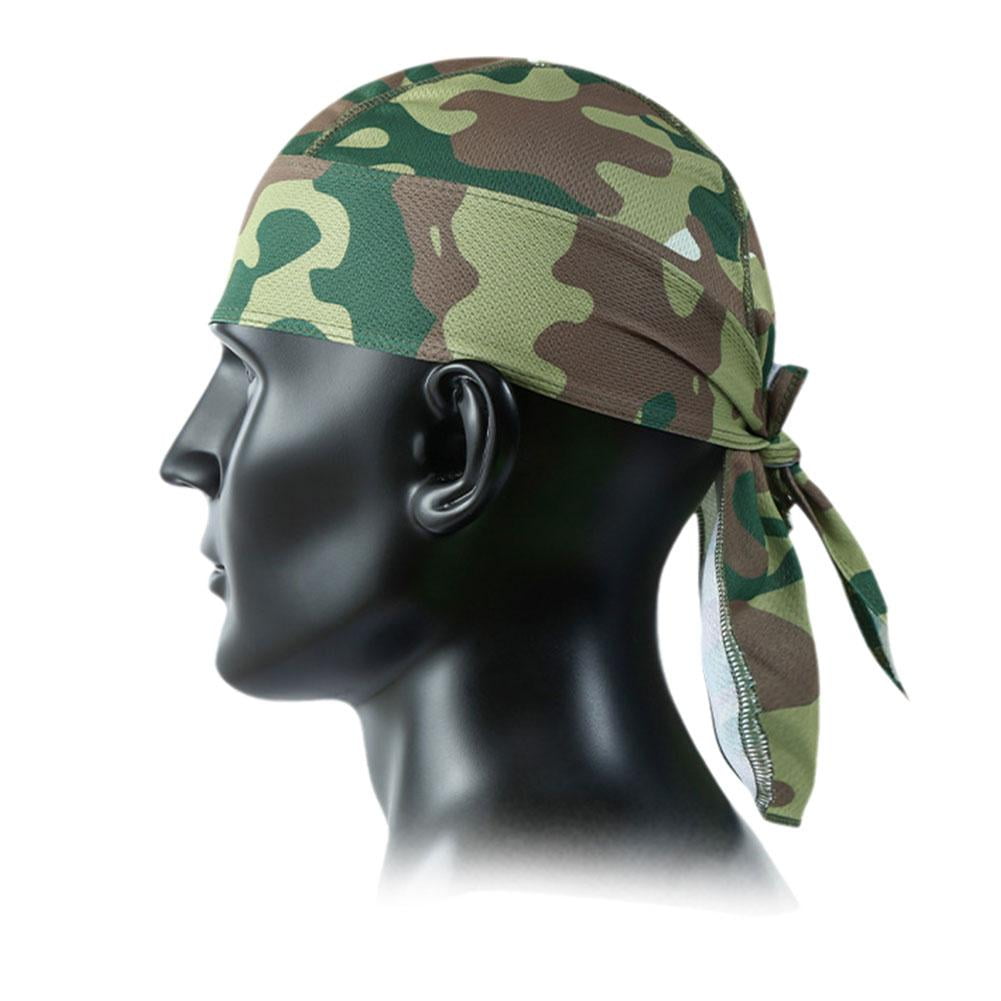 LEARNEVER Unisex Quick Dry Camo Cycling Cap Head Scarf Running Riding Headscarf Walmart