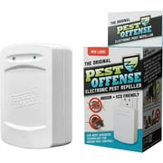 Next Gen PEST OFFENSE Electronic Pest Repeller For Indoor Pest Control (Effective For Roaches & Mice) - Perfect For Home, Office, Businesses & Warehouses!
