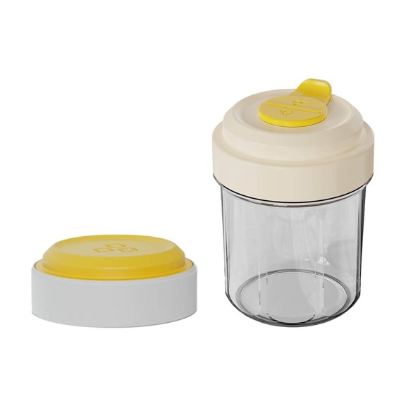 PET ABS TPR Portable Ice Coffee Cup with Ice Tray, One-Hand Ice Release, Leakproof, Reusable, for Cold Brew Iced Drinks Outdoor Travel