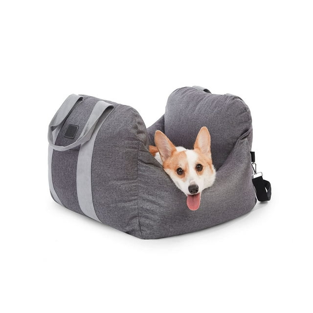 PET AWESOME Dog Car Seat, Puppy Booster Seat, Travel Carrier Bed for