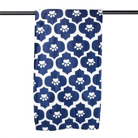 PET BLANKET MOROCCAN Blue MEDIUM