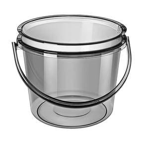 PET Bucket with Handle for Efficient Water Storage Suitable for Camping and Home Cleaning