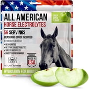 PET CARE Sciences Horse Electrolytes Powder, Tasty Equine Hydration, Just Add to Water, Crisp Apple Flavor, 5 Pound Bag, Made in the USA