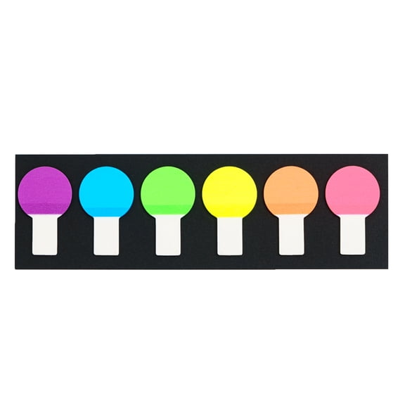 PET Cartoon Shape Sticky Notes, 4 Styles of Cute Decorative Page Markers and Index Tabs for Students, Scrapbooking, DIY Journaling and Creative Annotations